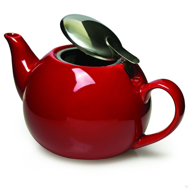 Ceramic Teapot with Stainless Steel Lid - Umami Tea