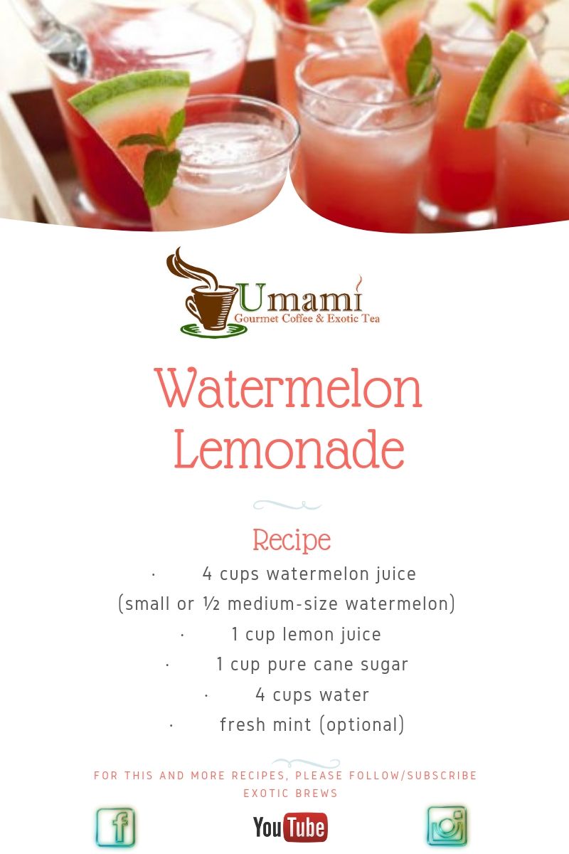 Watermelon Lemonade Recipe