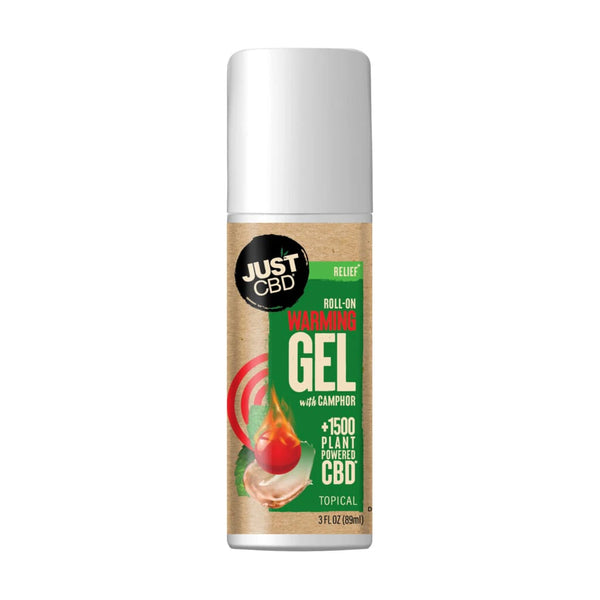 Just CBD Heat Roll On Pain Relief Cream