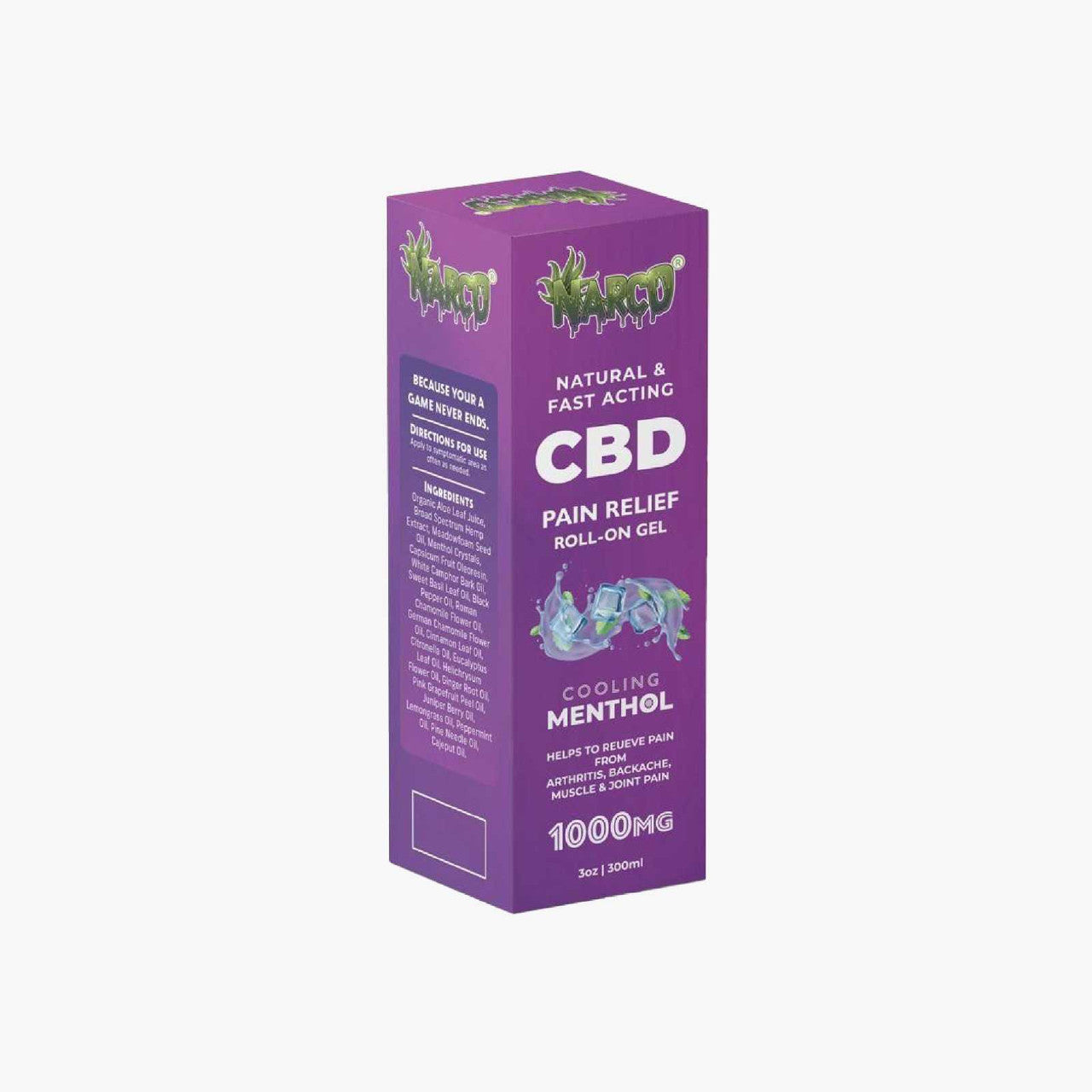 Narco CBD Pain Relief Roll-on Gel 1000mg - Umami Gourmet Coffee & Exotic Tea Narco CBD Pain Relief Roll-on Gel 1000mg - Umami Gourmet Coffee & Exotic Tea