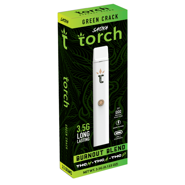 Green Crack THC-O Disposable Vape Pen by Torch