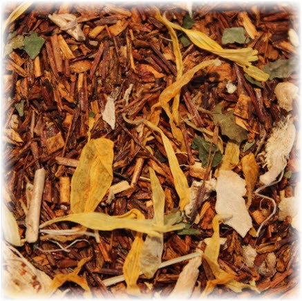 Feisty Ginger Peach Rooibos Tea - Umami Tea