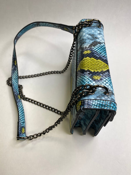 Turquoise Snake Crossbody Boy Bag - Umami Tea
