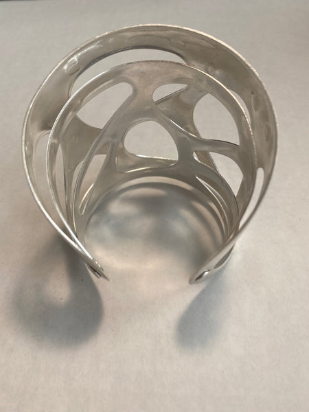 I'm seeing 3D - Brushed Metal Bracelet - Umami Tea