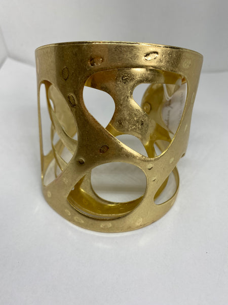I'm seeing 3D - Brushed Metal Bracelet - Umami Tea