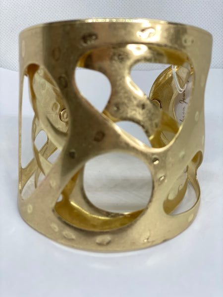 I'm seeing 3D - Brushed Metal Bracelet - Umami Tea