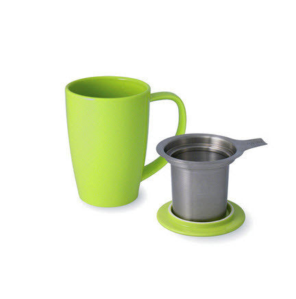 INFUSER TEA MUG W/LID - Umami Tea