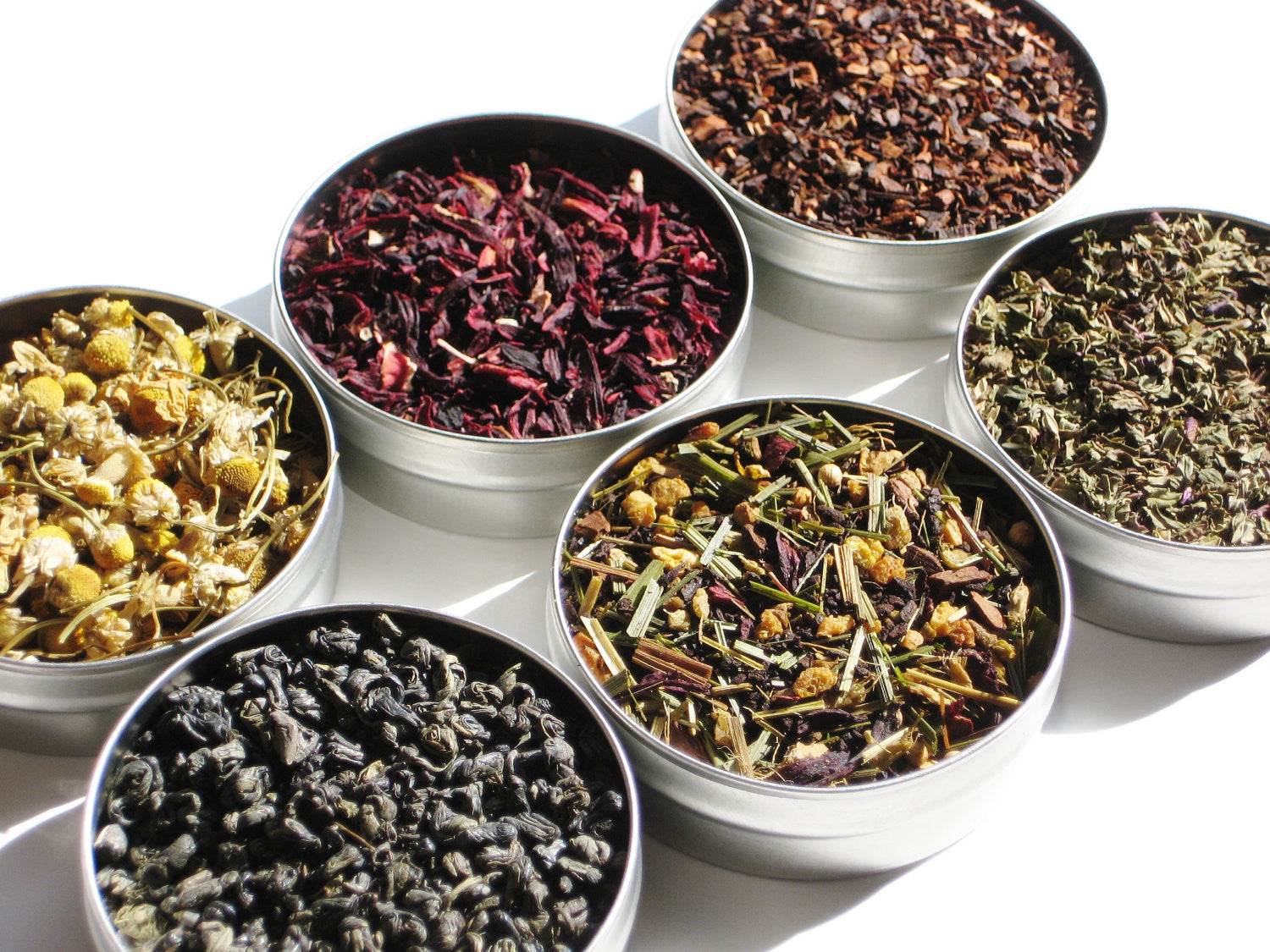 Sample exotic teas