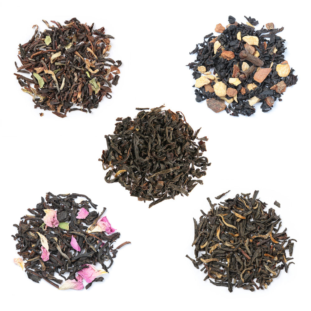 Sample exotic teas